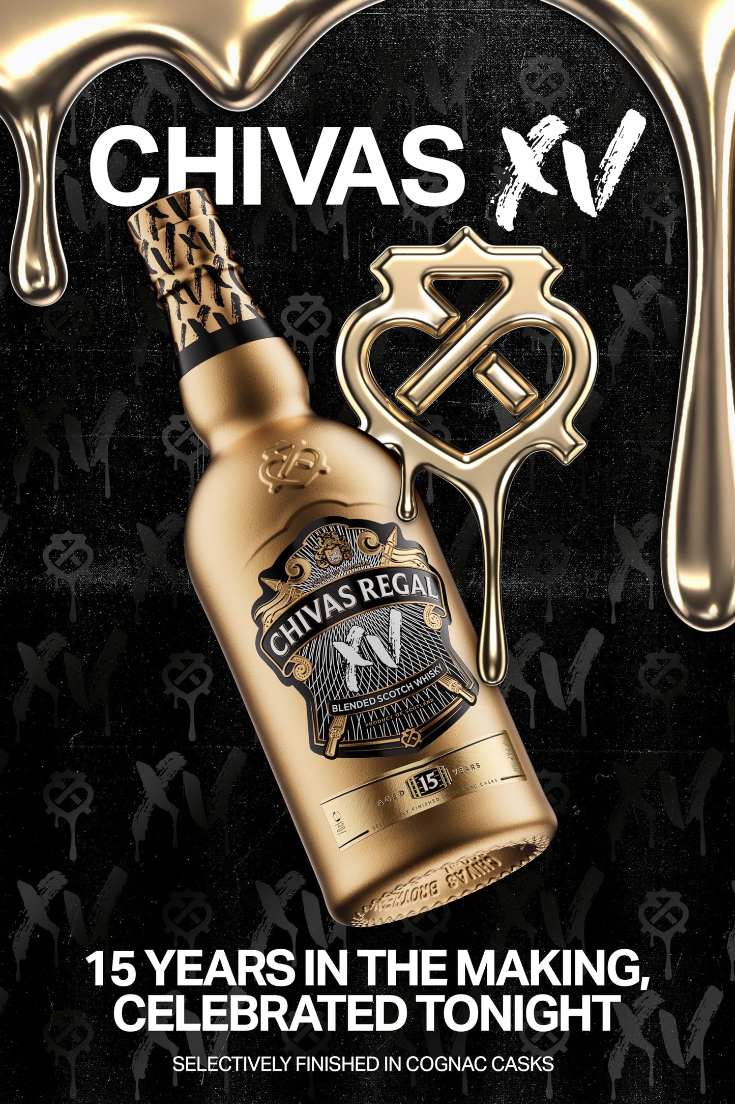 Chivas Regal XV 15 Year Old Blended Scotch Whisky, 70cl