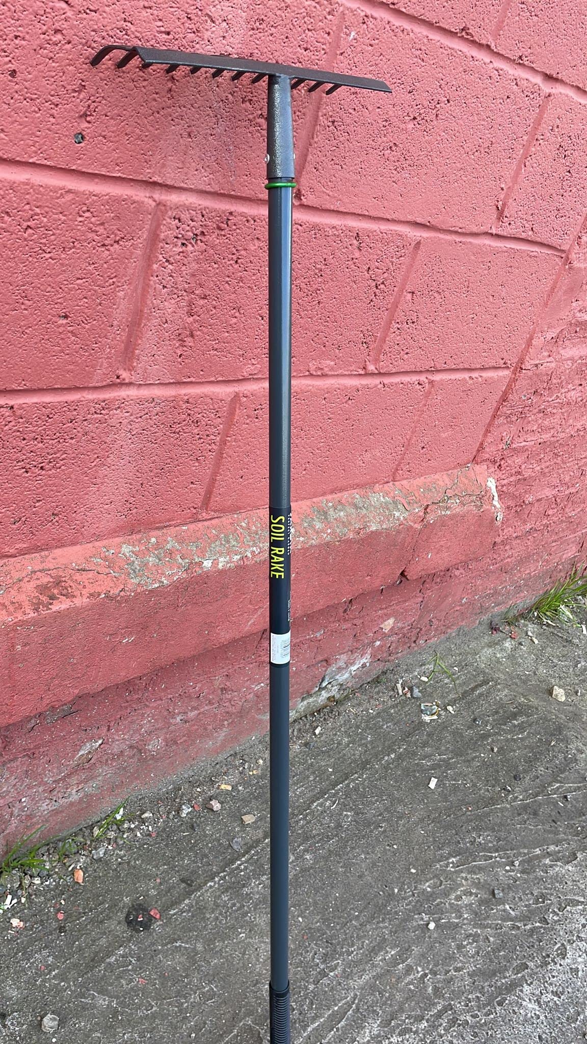 - tradefirst 12 Teeth Garden Rake | Heavy Duty | Carbon Steel -