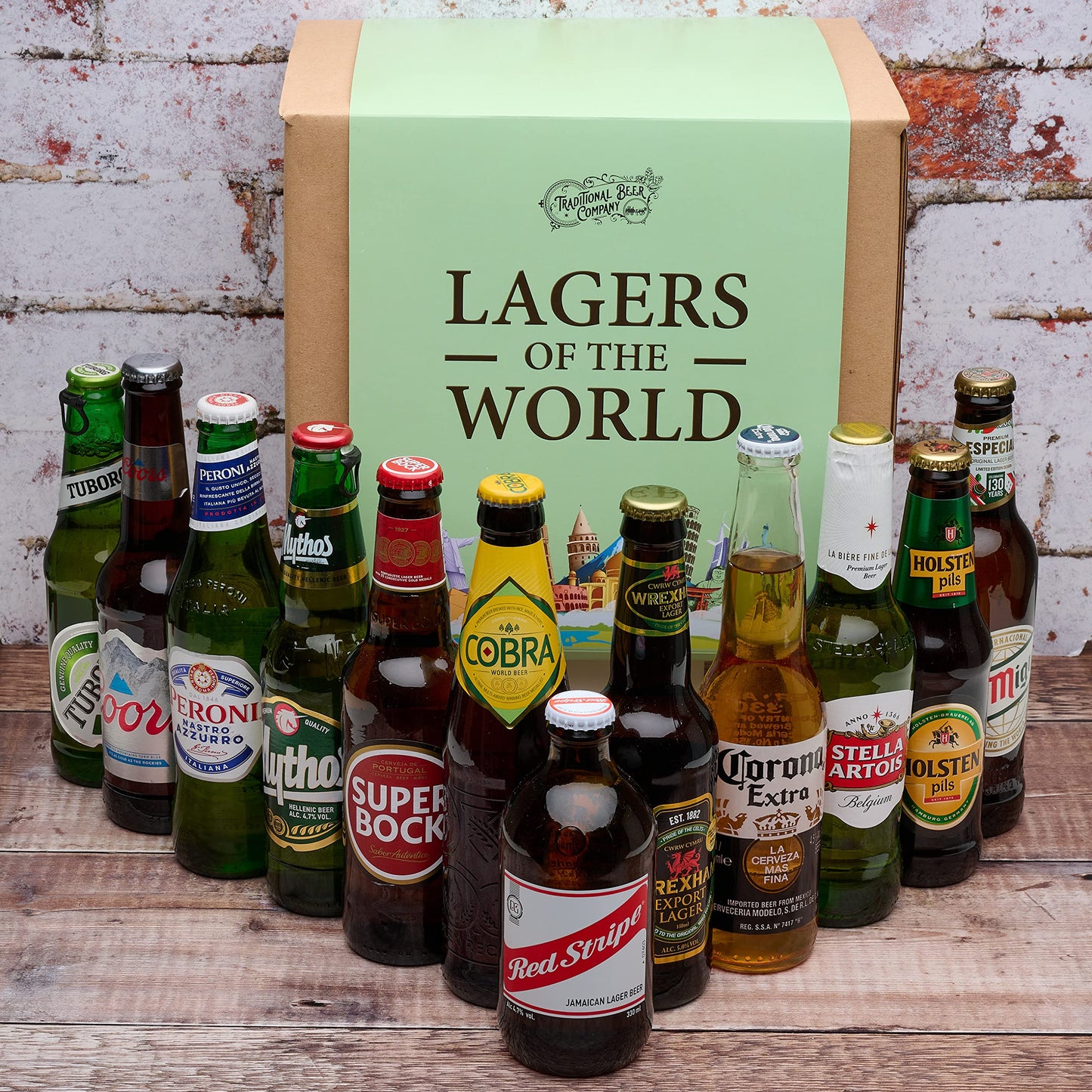 - Lagers Of the World | case of 12 Premium bottled beers -