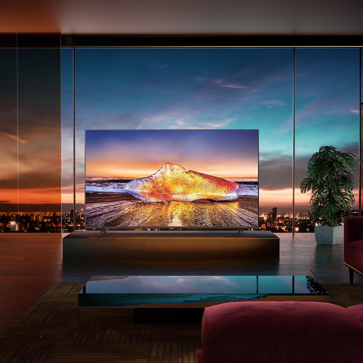 - Hisense 65 Inch UHD Smart TV 65E6KTUK  | Dolby Vision | Pixel Tuning | Voice Remote | Share to TV |  Youtube | Freeview Play | Netflix | Disney -