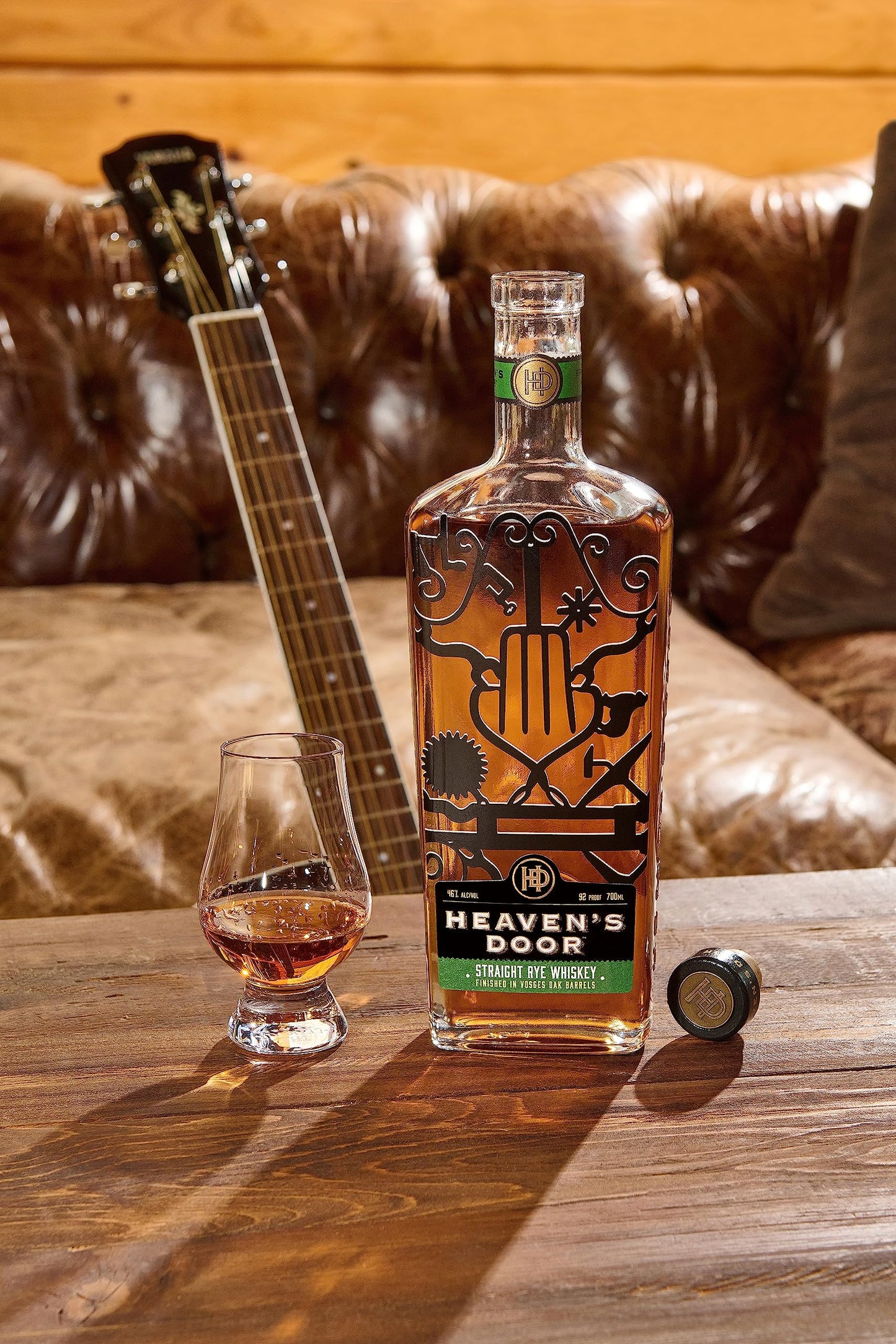 - Heavens Door Straight Rye | Developed in Partnership with Bob Dylan | 43 Percent 70 cl -