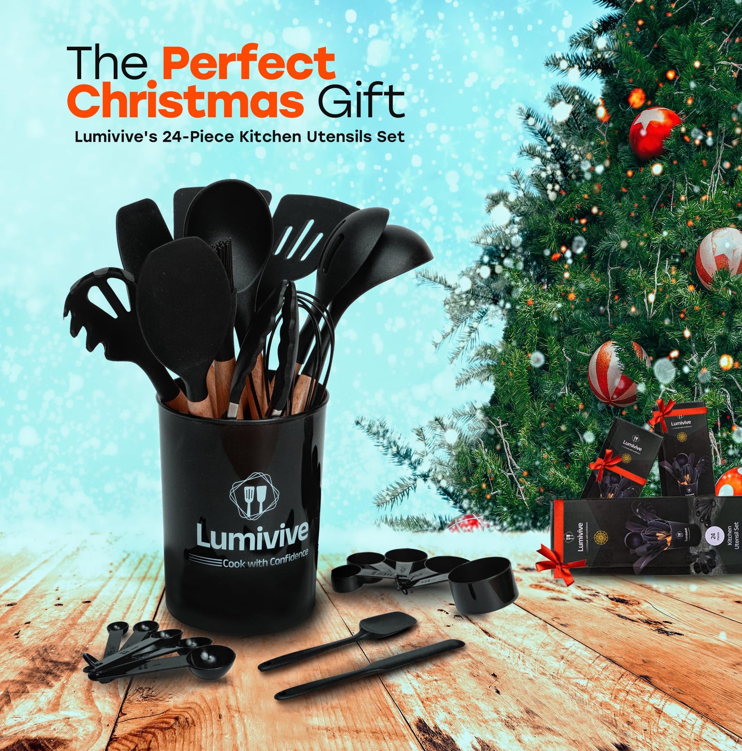 - Lumivive Kitchen Utensils Set -