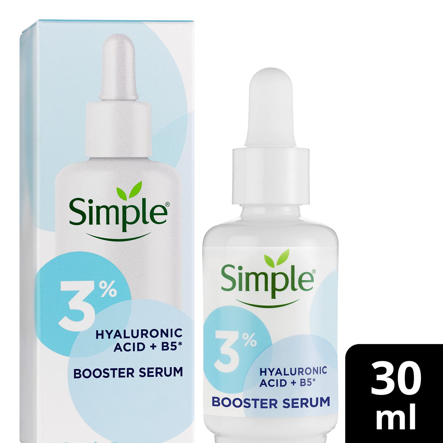 - Simple 3% Hyaluronic Acid | B5* | Serum Booster -