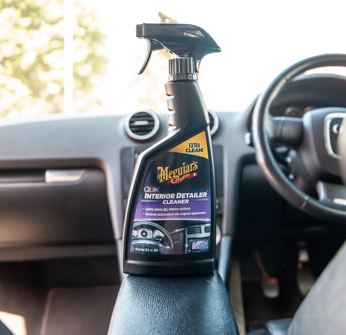 - Meguiar's G13616EU Quik Interior Detailer Cleaner | 473ml -