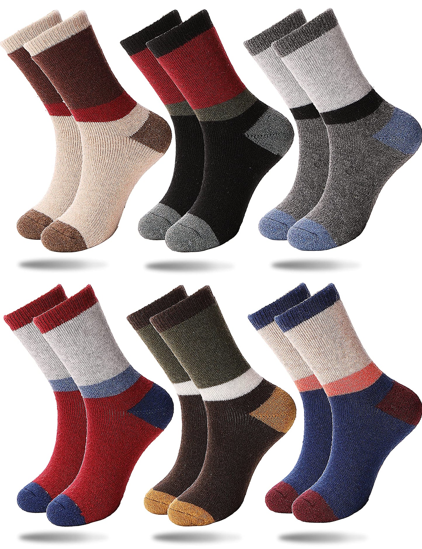 - Sandsuced Kids Warm Merino Wool Socks | Walking Toddlers Boys Girls Winter Thermal -