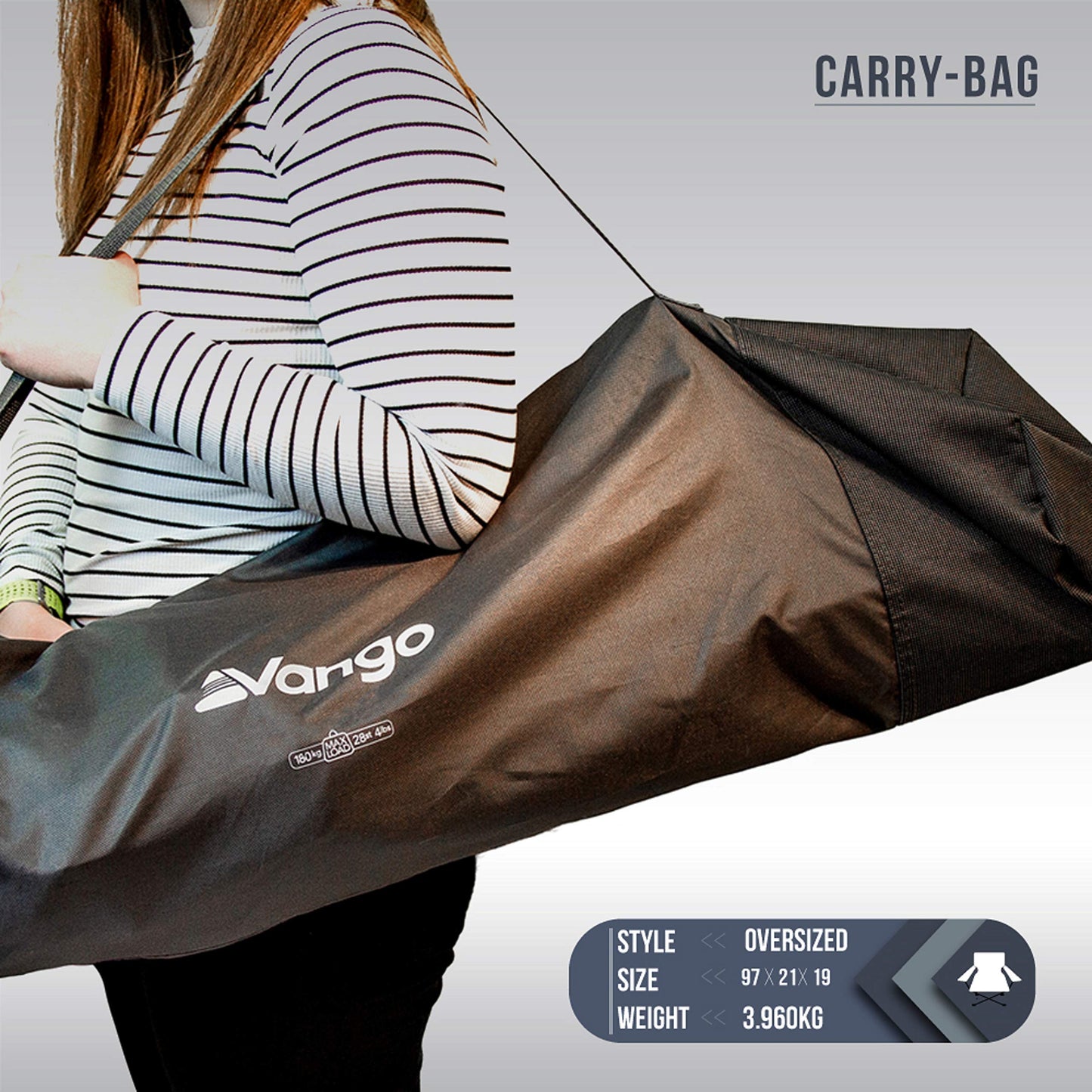 - Vango Goliath Padded Camping Chair - X-Large -