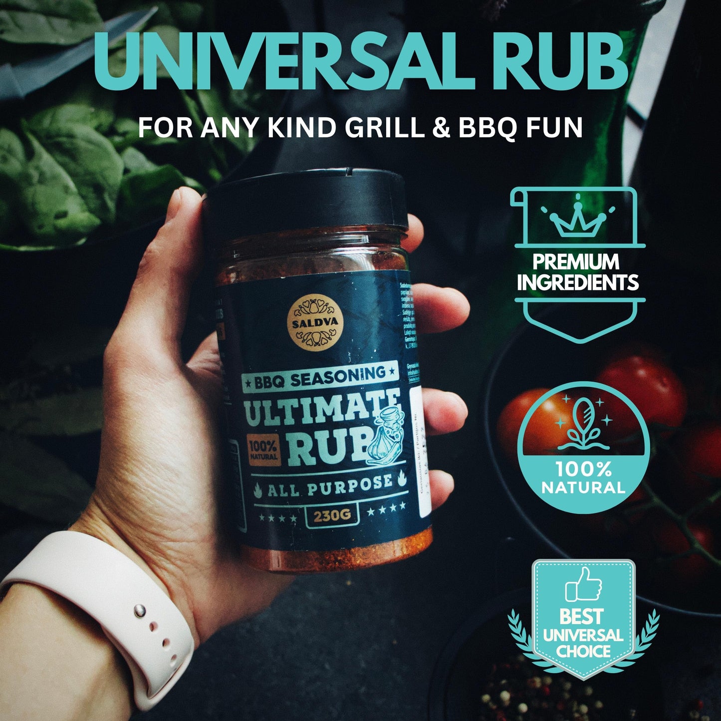 Classic Selection of Premium BBQ Seasonings - Holy Cow, Angel’s Wings, Smoky Pig, Ultimate Rub BBQ Rubs | Pack of 4 | 100% Natural | Great Foodie Gift