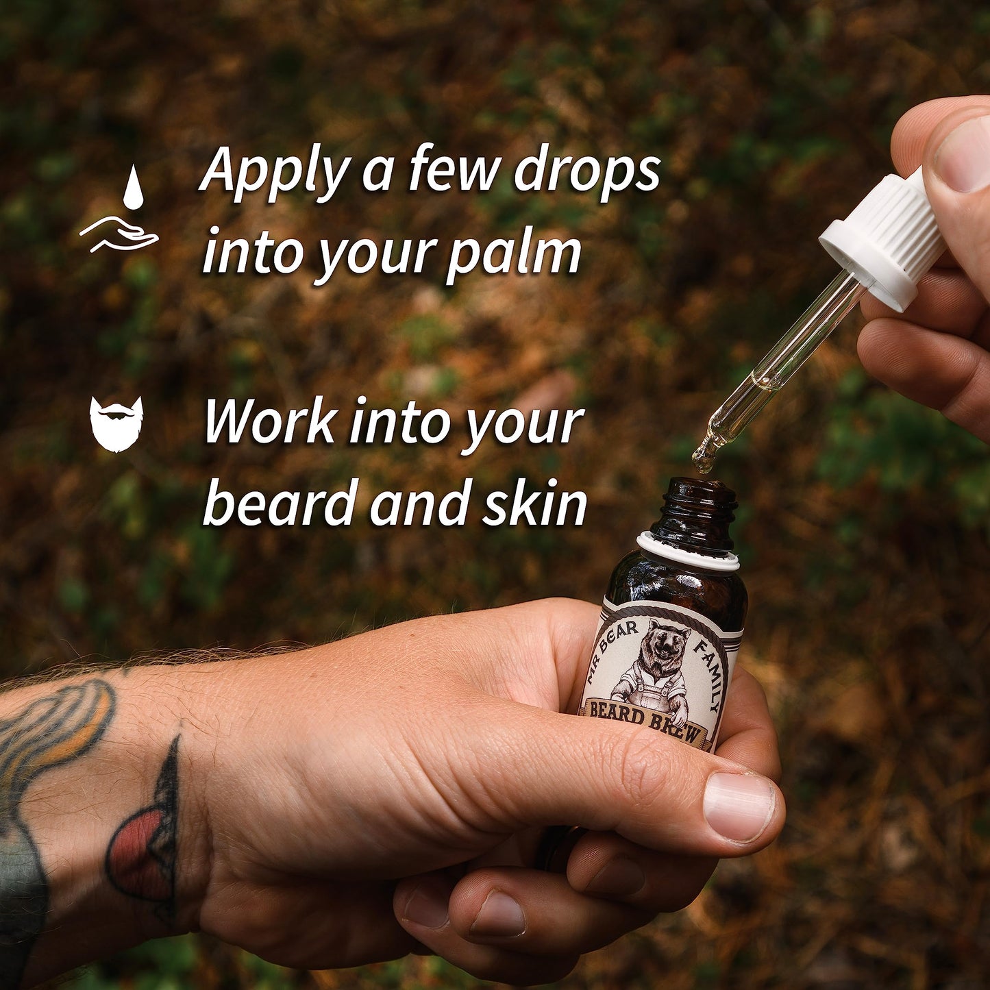 - Natural Beard Oil for Men | Scented Beard Moisturiser Oil Contains Hydrating Jojoba -