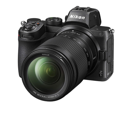 - Nikon Z 5 + Z 24-200 mm Mirrorless Camera Kit -
