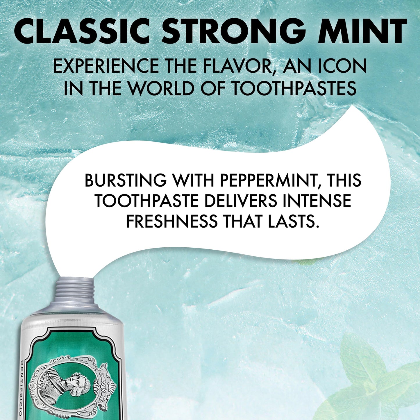 - Marvis Classic Strong Mint Toothpaste | 85 ml | Sensational Flavoured Toothpaste -