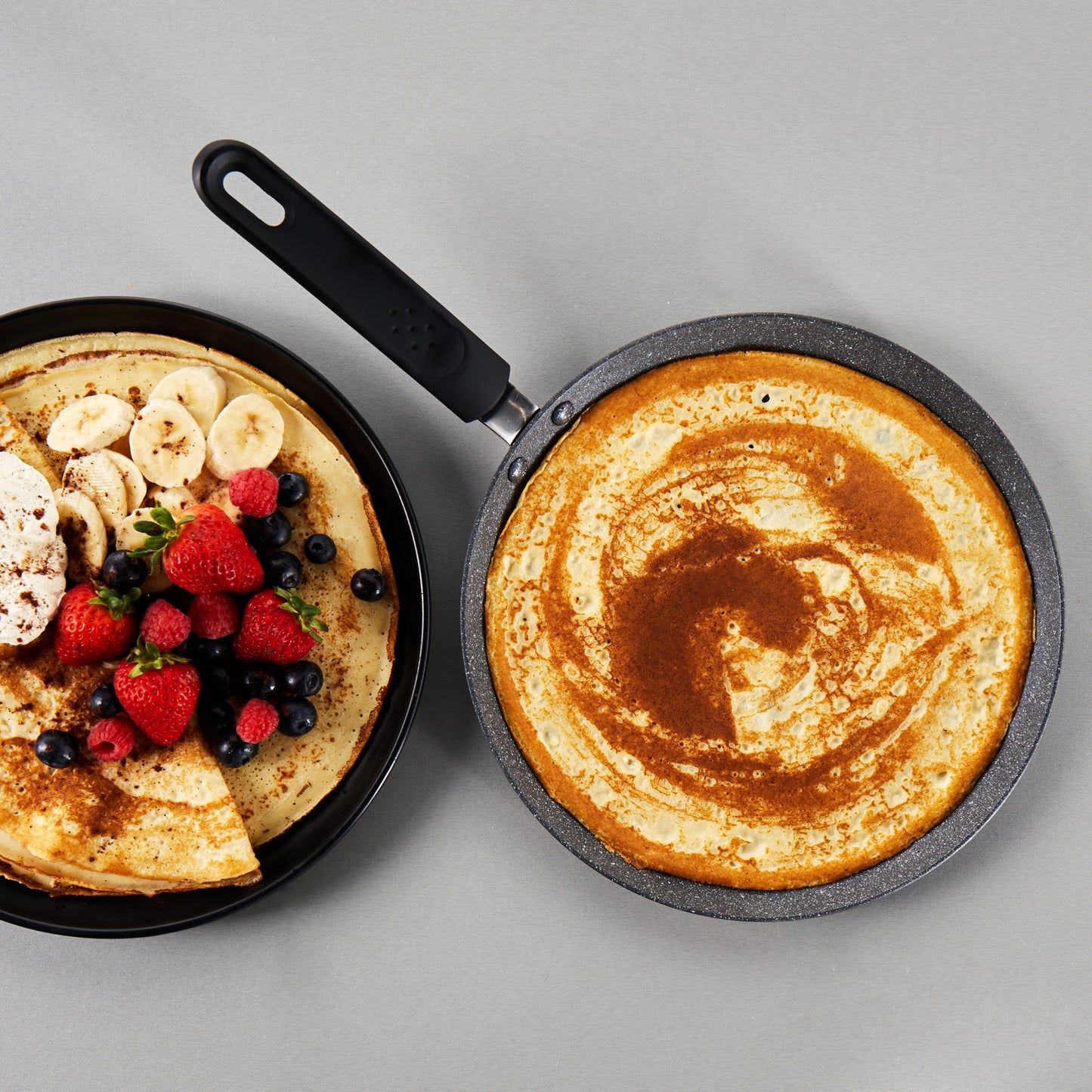 - Russell Hobbs | Metallic Marble Crepe and Pancake Frying Pan |  Non-Stick Flat Skillet Pan for Omelette -