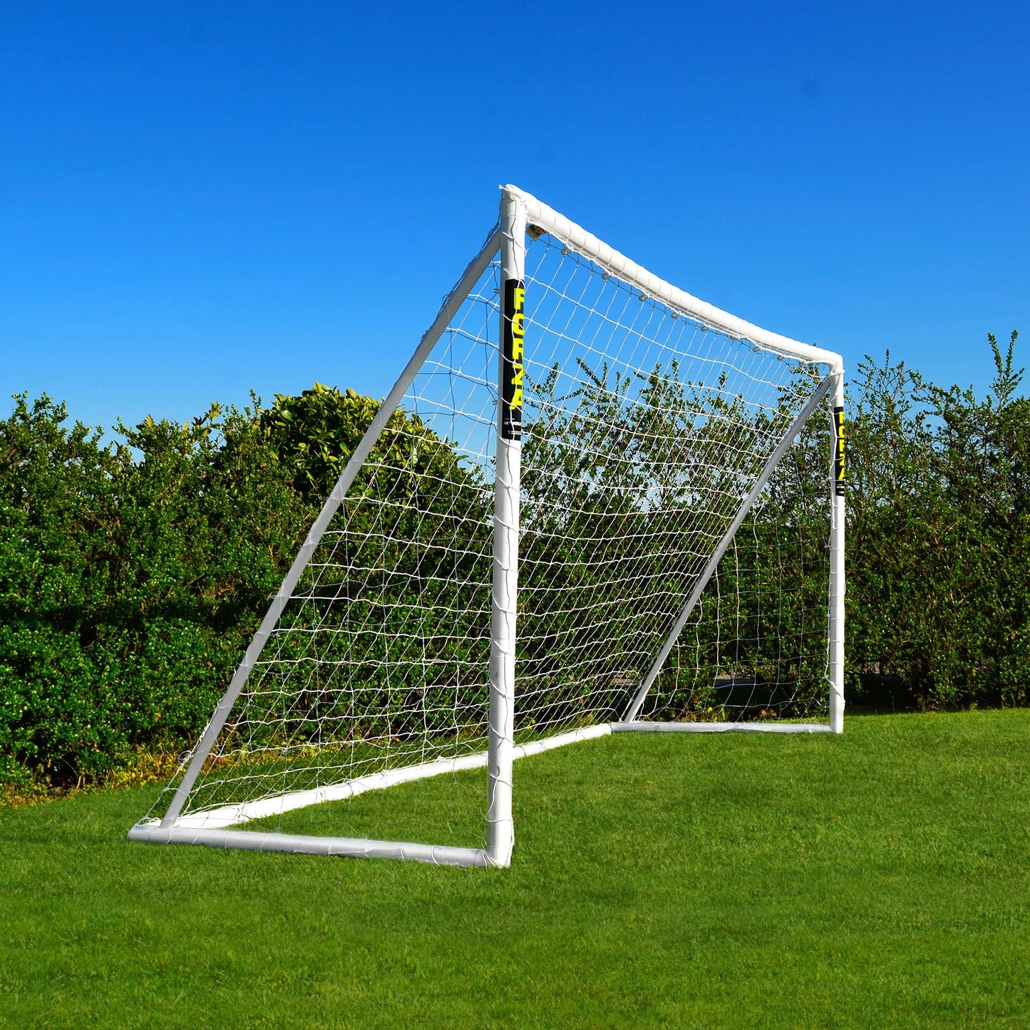 - FORZA 12ft x 6ft Football Goal | All Weather uPVC Garden Goals –