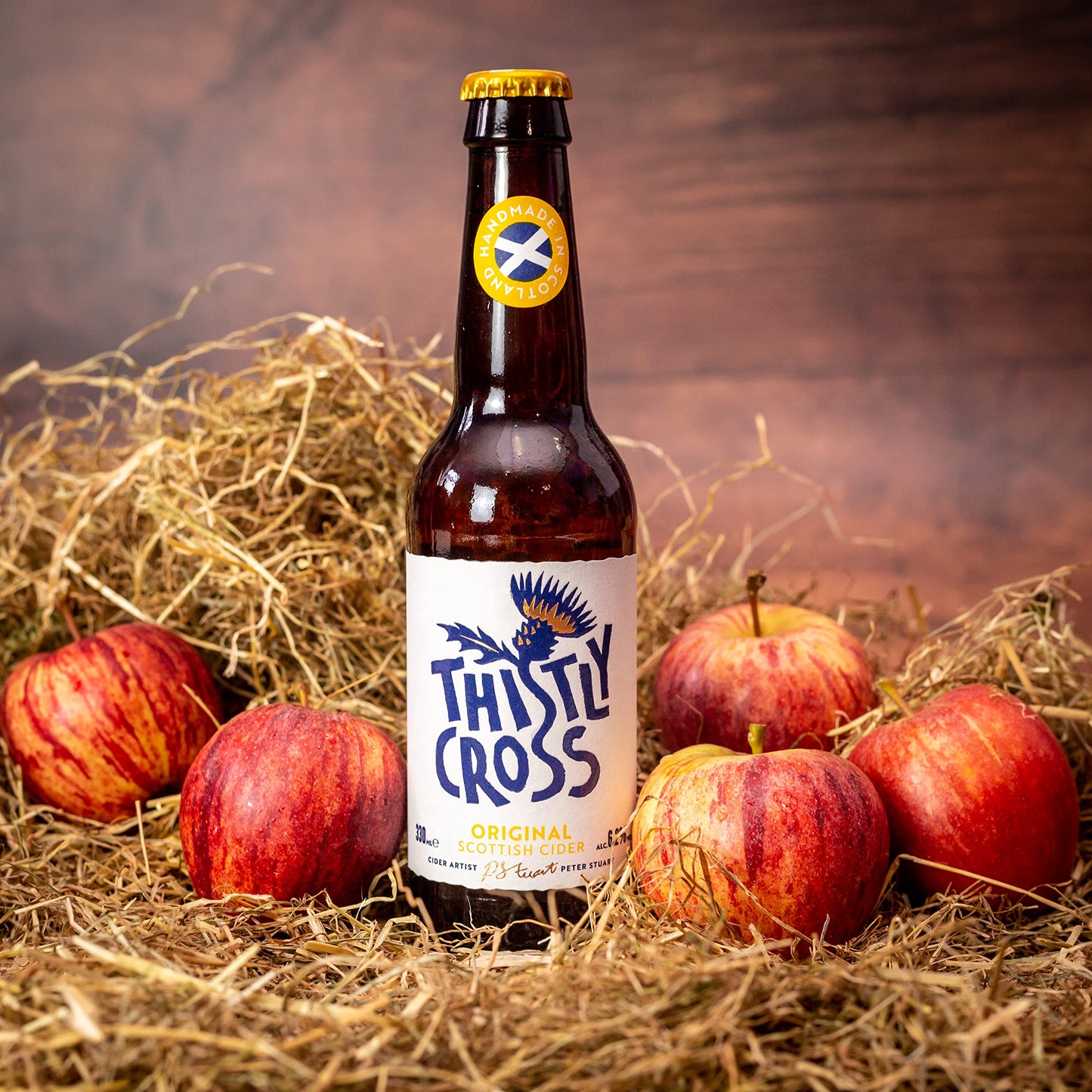 - Thistly Cross Original Craft Cider Case | 330ml Bottles x 12 -