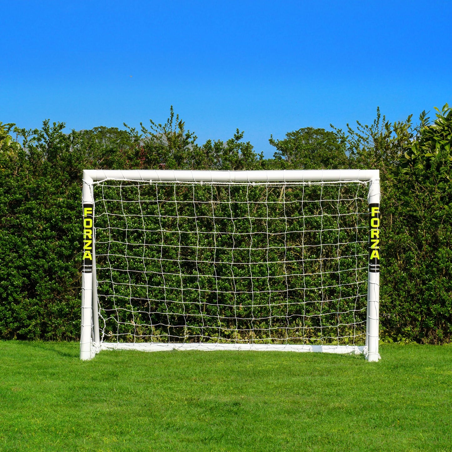 - FORZA Football Goal | 6ft x 4ft Kids Garden Goal with PVC Posts & Net | Optional Target Sheet, Ball & Bag (Goal) -