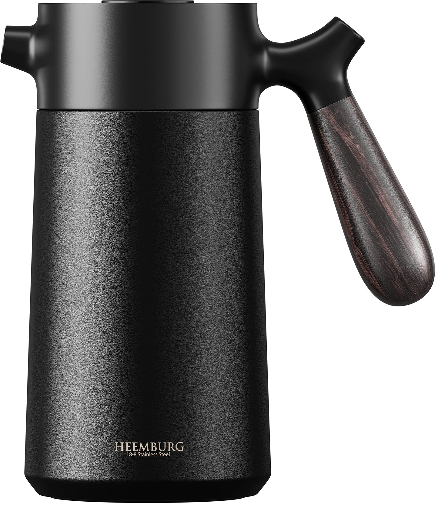 - Heemburg French Press Thermal Coffee Maker | Cafetière | Thermo Double Wall Insulated -