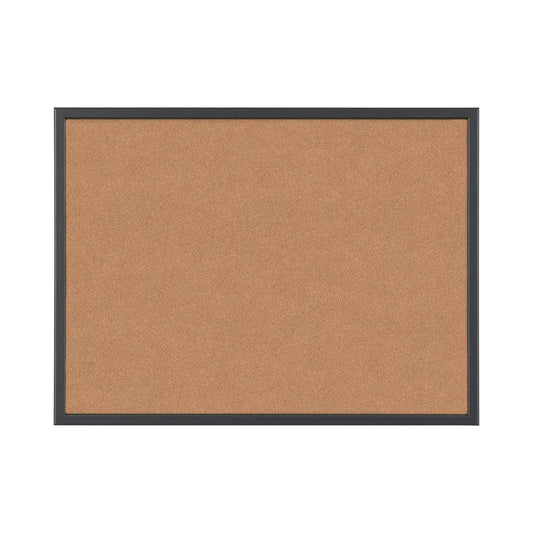 Bi-Office Cork Notice Board 60 x 40 cm, Black