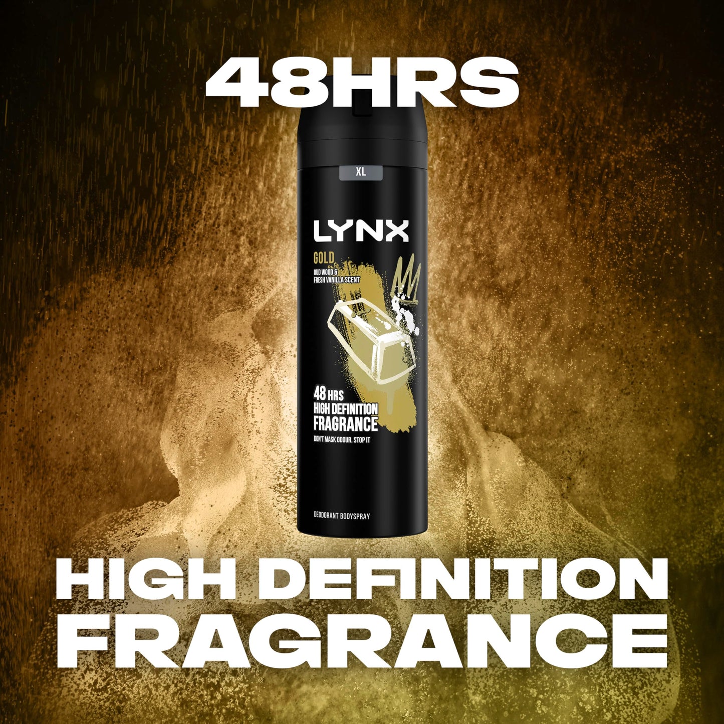 - Lynx Gold Bodyspray | 48 hour Protection -