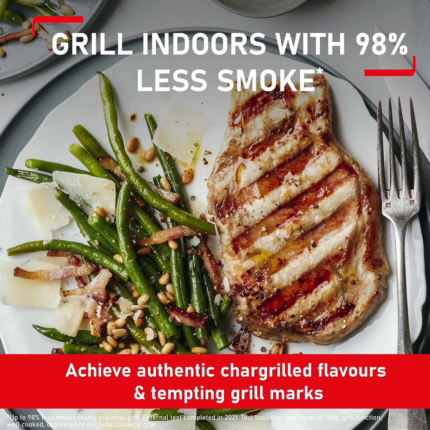 - Tefal | Easy Fry Precision 2-in-1 Digital Air Fryer and Grill | 4.2 Litre Capacity | Black -