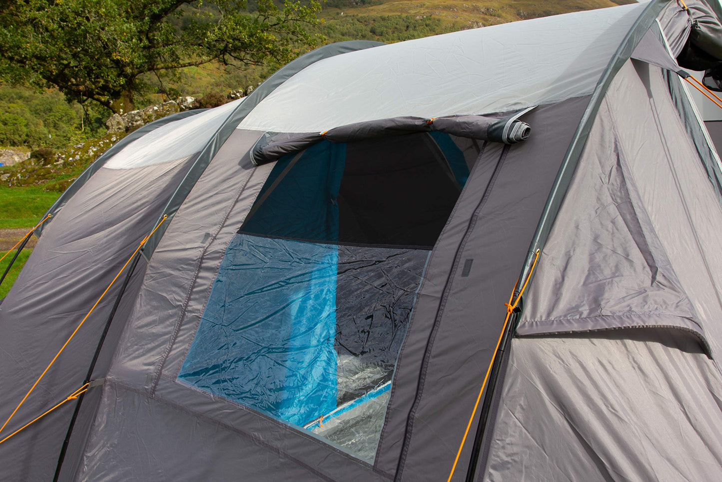 - Vango Lulworth Tent For 6 Person For Camping & Hiking Vivid Grey, Size 500 -