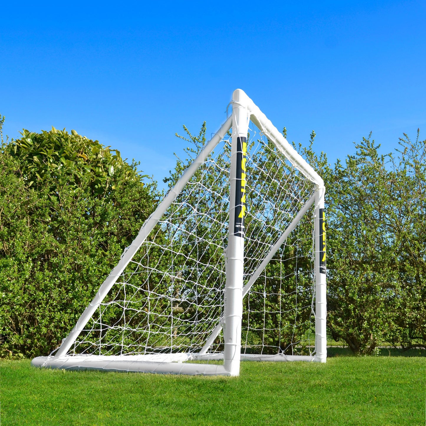 - FORZA Football Goal | 6ft x 4ft Kids Garden Goal with PVC Posts & Net | Optional Target Sheet, Ball & Bag (Goal, Bag, and Target Sheet) -