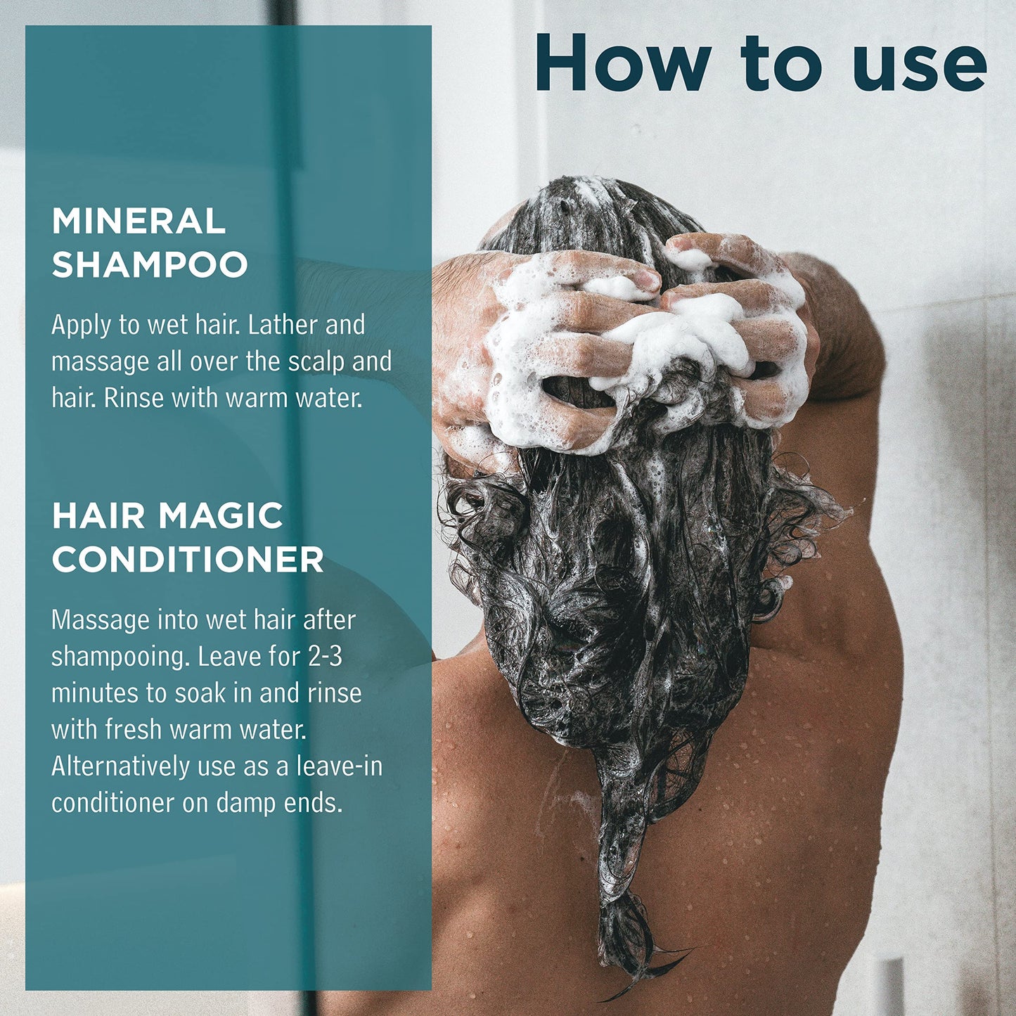 - Sea Magik | Natural Shampoo and Conditioner Set | Allergen-Free Spa Fragrance | Great for Dry or Sensitive Scalps | Vegan | (2 x 300ml) -