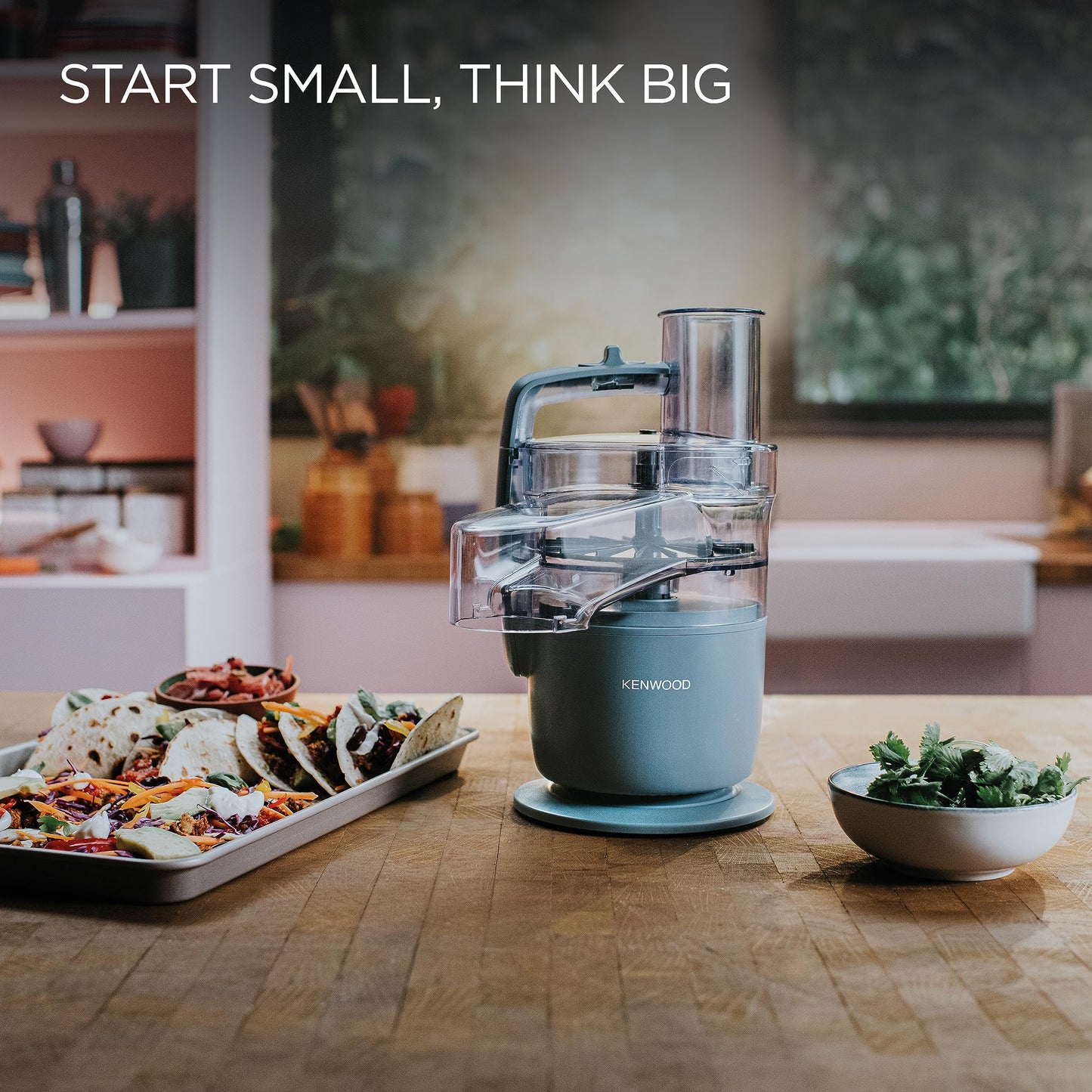 - Kenwood | MultiPro Go FDP22.130GY | Food Processor | Chopping | Slicing -