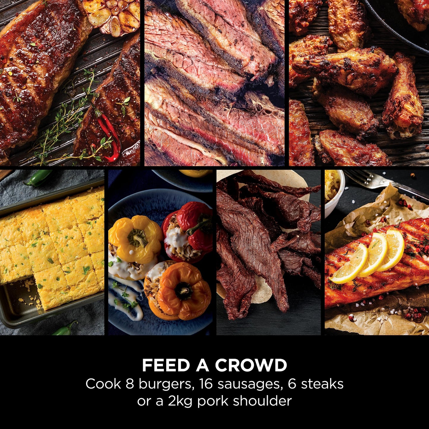 - Ninja Woodfire Electric Outdoor BBQ Grill | Smoker and Air Fryer with Pellets and Digital Probe -