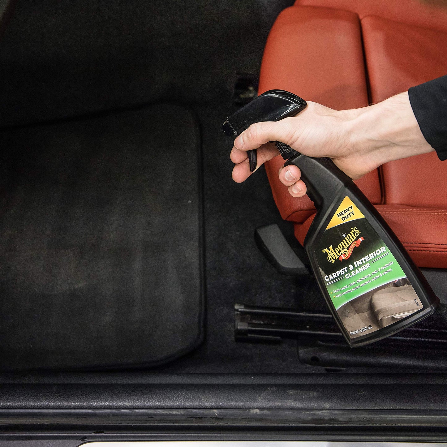 - Meguiar's G9416EU Heavy Duty Carpet & Interior Cleaner -