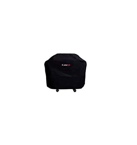 CosmoGrill Premium Black 7 Gas Burner 6+1 Barbecue Grill with Waterproof Cover, Stainless Steel Ceramic Searer, Built-in Temperature Gauge for Home Garden Party Outdoor BBQ Cooking