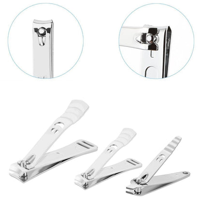 12 Piece Stainless Steel Manicure Pedicure, Cuticle Cutter Nail Clipper Gift set