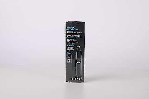 - Rechargeable Nose Hair Trimmer for Men | 2024 Professional Painless Ear and Eyebrow & Facial Hair Trimmer -