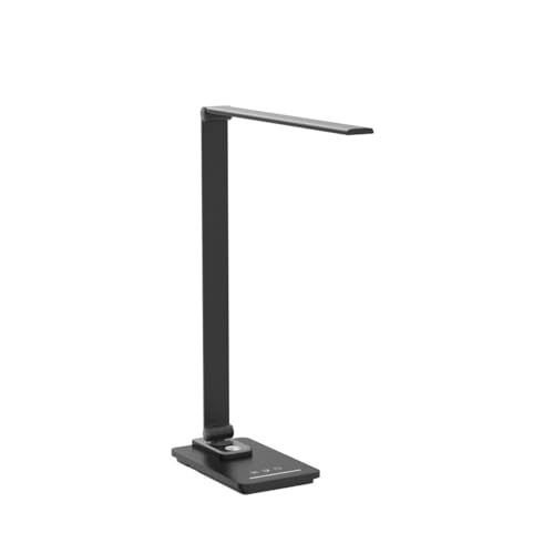 Desk Lamp, Eye-caring Table Lamp with USB Charging Port, Dimmable Bedside Lamp With Night Light , 5 Light Modes x 10 Brightness Levels, Touch Control, for Home, Office ,Bedroom, Reading, Work, Study