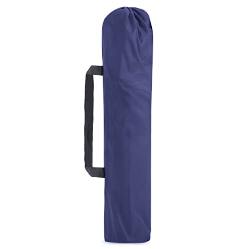 - Yello Kid's Folding Beach Chair Camping, Blue/White Stripe, 35 x 58 x 53 cm
