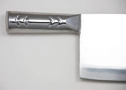 Chinese Chef Knife 8" Deluxe for Asian Cuisine by Dolomiten INOX