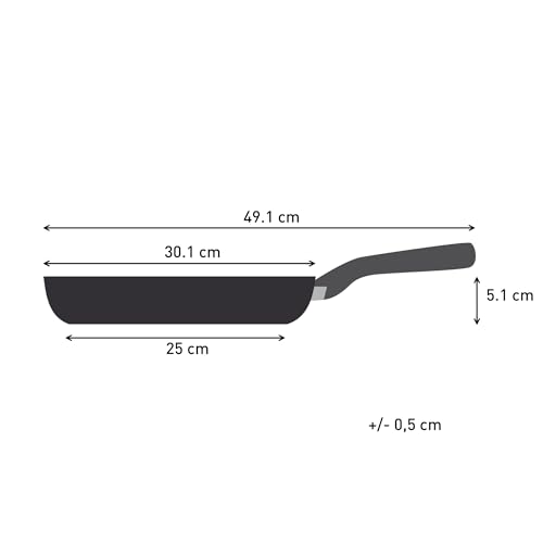 - Tefal | Titanium Stone Strength Frying Pan 30cm | High-Performance Non-Stick Coating | Metal Spatula Safe -