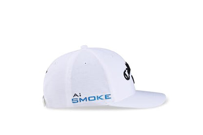 Callaway Golf Mens Tour Authentic Hat - Ai Smoke Cap, White, M EU