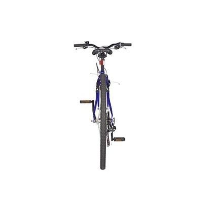 - Wildtrak - Steel Trekking Bike, Adult, 700C, 6 Speed - Blue