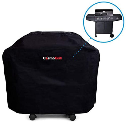 CosmoGrill 4+1 Series Gas BBQ with Side Barbecue Burner and Storage (4+1 BBQ with Cover)