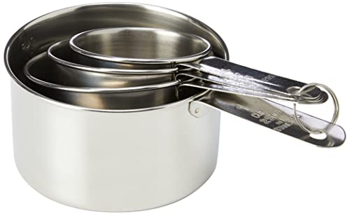 - Dexam 17840994 | Faringdon Set of 4 Stainless Steel Measuring Cups -