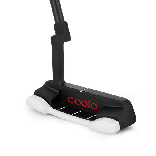 COOLO Graphite Golf Putter for Arc Putting Stroke, More Feel for Long Putts, Improve Putting Consistency and Accuracy, 33/34/35 inch, Right&Left Handed.(Blade, 35”, LH)