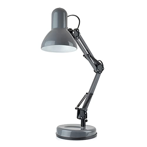 - Homelife 35W Swing Poise Hobby Desk Lamp | Tilt/Swivel Head | 35cm Swing Arm | Max. Height 52cm -