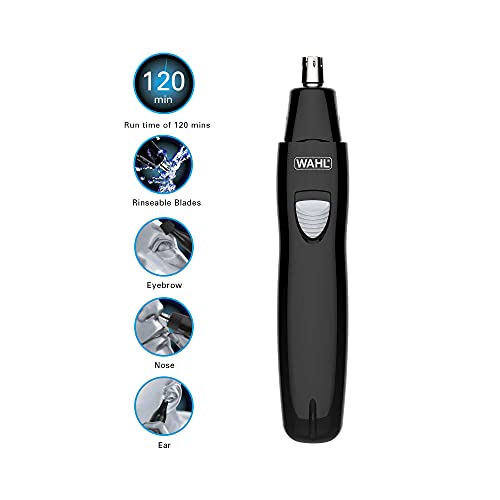 - WAHL 3 in 1 Personal Trimmer, Nose Hair Eyebrow