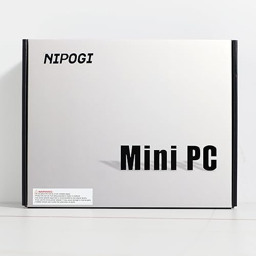 - NiPoGi Mini Desktop PC | Mini Computer | Intel Alder Lake-Ν95 (Beats N5095/N5105 -