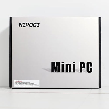 - NiPoGi Mini Desktop PC | Mini Computer | Intel Alder Lake-Ν95 (Beats N5095/N5105 -