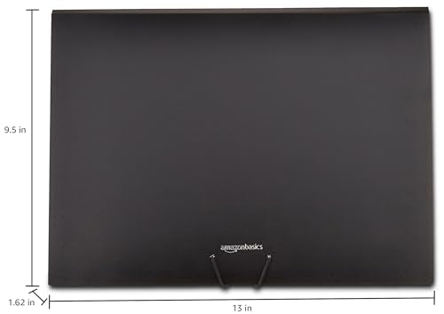 Amazon Basics Expanding File, A4 Size - Black