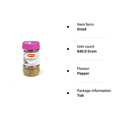 - Schwartz Season All Seasoning | All Purpose Seasoning for Savoury Dishes | 0.84 kg -