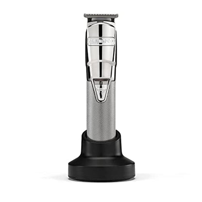 BaBylissPRO High-Torque Super Motor Beard Trimmer, 2 Japanese steel blades, metal housing, cordless