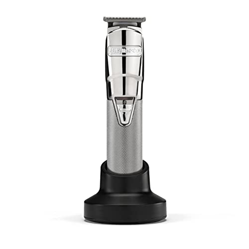 BaBylissPRO High-Torque Super Motor Beard Trimmer, 2 Japanese steel blades, metal housing, cordless