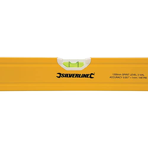 - Silverline Spirit Level | 1200mm (SL22) | Yellow -