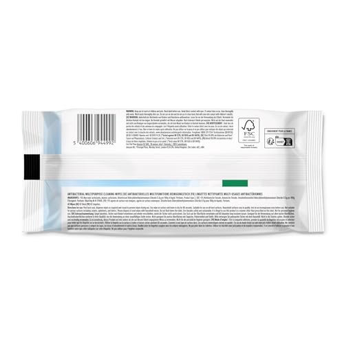 by Amazon Antibacterial Multipurpose Cleaning Wipes, fresh, 252 Count, 42 count (Pack of 6)
